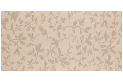 KERAAMILINE SEINAPLAAT TEXTILE 20X40CM IVORY MUSTRIGA