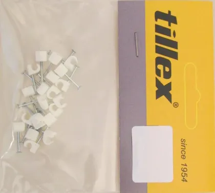 SPELL LAPIKULE KAABLILE 3X5MM VALGET 20TK