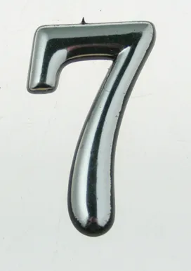 KORTERINUMBER 7 KROOM/PLASTIK