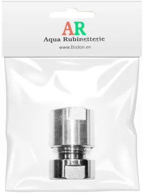 KÄTERÄTIKUIVATI ÜHENDUSMUTTER AQUALINE 1"SK/VK RV.TERAS