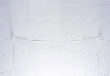 DUŠIKARDINAPUU KAARJAS 90X90CM Ø25MM VALGE