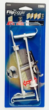 ANKUR KIPSPLAADI FLIPTOGGLE 5.0 X 64MM 2TK PAKIS