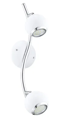 KOHTVALGUSTI BIMEDA LED 2X3W GU10 VALGE 400LM EGLO