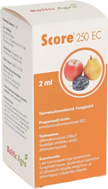 SCORE 250 EC BALTIC AGRO 2ML