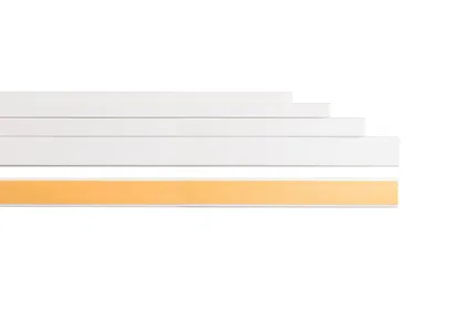 KARBIK 25X16MM KLEEBISEGA VALGE 2M