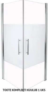 DUŠINURGA UKS DUSCHY CORNER 5233-70 70X190CM OSALISELT MATT