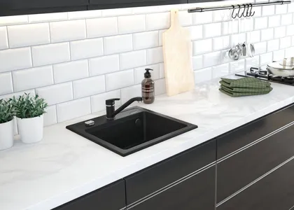 GRANIITVALAMU DEANTE ZORBA 440X440X170MM GRAFIIT