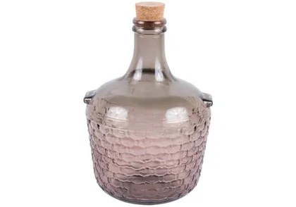 DEKORATIIV PUDEL KLAASIST 4L PRUUN