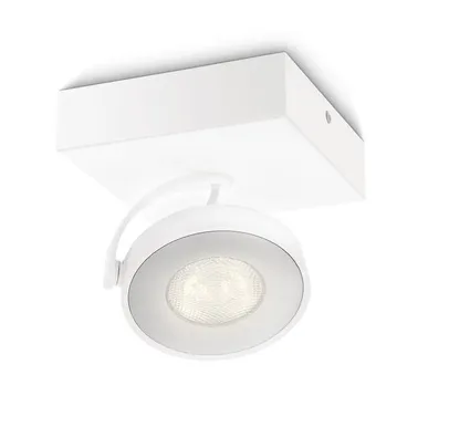 KOHTVALGUSTI CLOCKWORK VALGE 4,5W LED PHILIPS