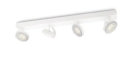 KOHTVALGUSTI CLOCKWORK VALGE 4X4,5W LED PHILIPS