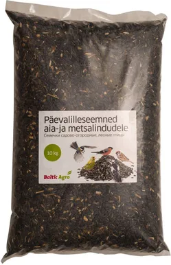 LINNUTOIT PÄEVALILLESEEMNED AIA- JA METSALINDUDELE BALTIC AGRO 10KG
