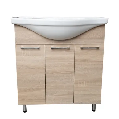 VALAMUKAPP AQUALINE PREMIUM VALAMUGA 75,5X49X81CM HELE TAMM