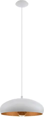 LAELAMP EGLO MOGANO1 60W E27 D400MM VALGE/VASK