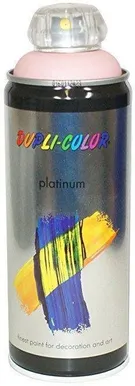 AEROSOOLVÄRV PLATINUM S.MATT HELEROOSA