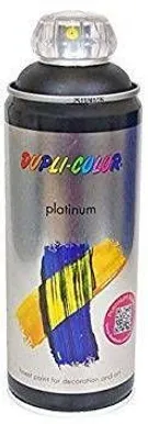 AEROSOOLVÄRV PLATINUM SIIDMATT MUST