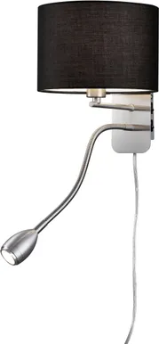 SEINALAMP TRIO HOTEL 1XE14 40W + 3W LED MUST