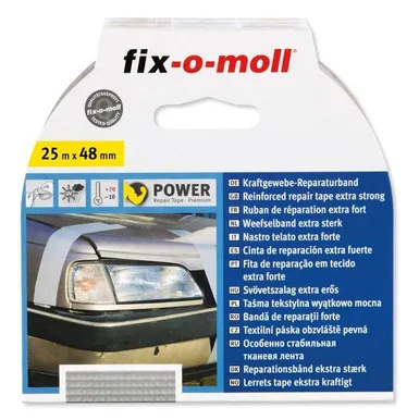 NIISKUSKINDEL TEIP PREMIUM FIX-O-MOLL 48MMX25M HALL