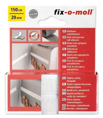 TAKJATEIP FIX-O-MOLL 20MMX150CM VALGE
