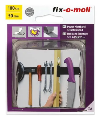 TUGEV TAKJATEIP FIX-O-MOLL 50MMX1M MUST LIIMITAV