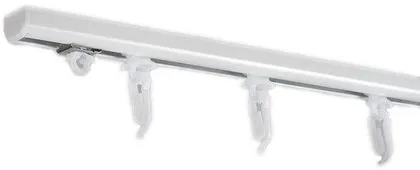 ALUMIINIUMIST SIINIDE KOMPLEKT 200CM VALGE