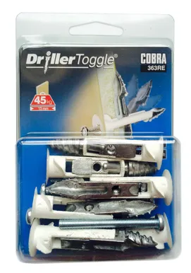 ANKUR KIPSPLAADILE COBRA DRILLERTOGGLE 5X50MM 6TK PAKIS