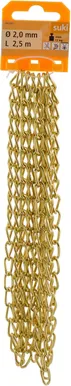 KEERUTATUD KETT SUKI FIGARO 2MMX2,5M MESSINGKATTEGA