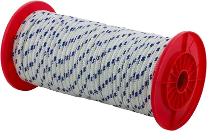 PUNUTUD KÖIS SUKI POLÜESTER 10MM VALGE/SININE