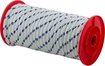 PUNUTUD KÖIS SUKI POLÜESTER 14MM VALGE/SININE