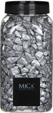 DEKORATIIVKIVID MICA DECORATIONS MARMOR 7,5X7,5X15,5CM HÕBEDANE PUDEL 1KG