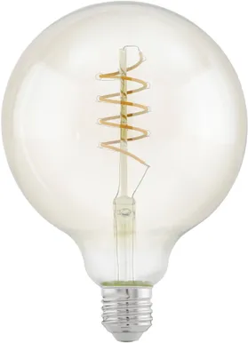 LED LAMP 4W E27 G125 260LM 2200K SPIRAL EGLO