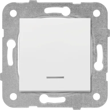 ÜHENE LÜLITI VIKO BY PANASONIC MERIDIAN RAAMITA VALGE TULEGA