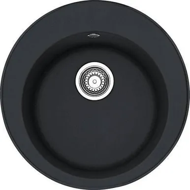 GRANIIT VALAMU RONDA ROG610-41 FRANKE Ø510X195MM ONYX