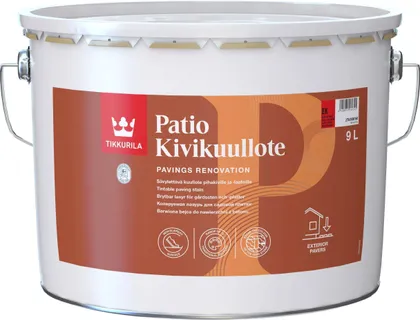 TÄNAVAKIVIDE LASUUR TIKKURILA PATIO KIVIKUULLOTE EK 9L MATT