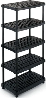 PLASTRIIUL SCAFFALONE 2436-5 NERO 188,5X93X59CM
