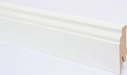 PÕRANDALIIST KRONOFLOORING MDF PROFIILNE VALGE ÜLEVÄRVITAV 70X17MM 2,6M