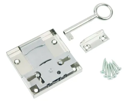 MÖÖBLILUKK SUKI DIN R/L 40MM NIKKEL