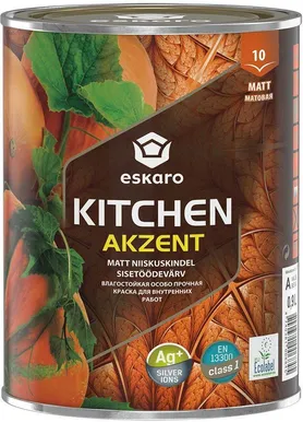 SEINAVÄRV ESKARO AKZENT KITCHEN 0,9L VALGE MATT