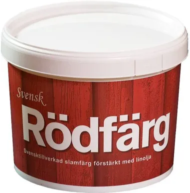 PUNAMULDVÄRV SVENSK RÖDFÄRG 10L