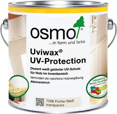 UV-KAITSEGA ÕLIVAHA OSMO UVIWAX 0,75L 7200 VÄRVITU SIIDMATT