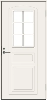 VÄLISUKS SWEDOOR BASIC B0020 VALGE 10X21 PAREM