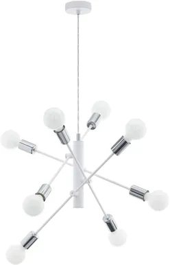 LAELAMP EGLO GRADOLI 8X60W E27 VALGE