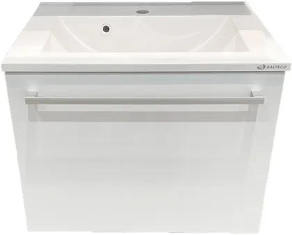 VALAMUKAPP BALTECO FORMA 60X46X46CM VALGE KÕRGLÄIGE