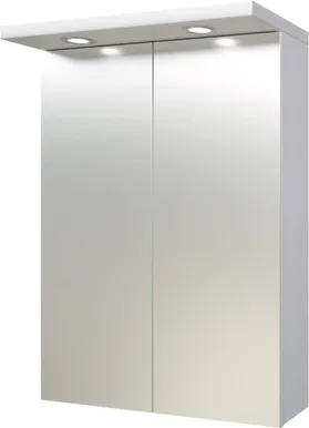 PEEGELKAPP RB BATHROOM QUADRO LED 50X24X69,5CM VALGE