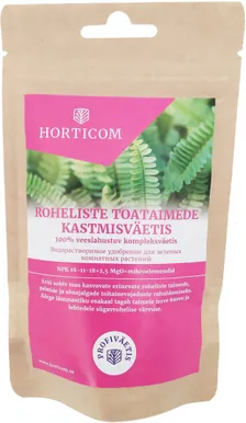 ROHELISTE TOATAIMEDE KASTMISVÄETIS HORTICOM 100G