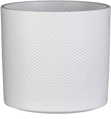 ÜMBRISPOTT MICA DECORATIONS ERA ÜMAR 22X23CM VALGE