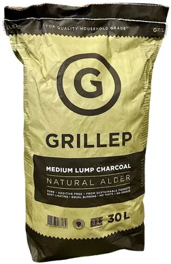 GRILLSÜSI GRILLEP PREMIUM KESKMISETÜKILINE 30L KOTT