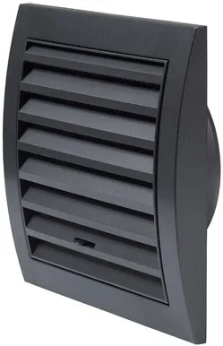 VENT.REST 148X153MM PLAST D-100MM REGULEERITAV ANTRATSIIT