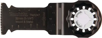 MULTITOOL TERA MAKITA 32MM TMA047; PUIT/METALL