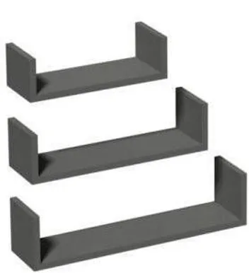 RIIULIKOMPLEKT DOMAX HALL U TÜÜP 3TK PAKIS