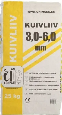 LIIV 3,0-6,0 MM 25KG PAKIS